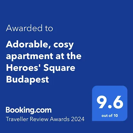 Adorable, Cosy At The Heroes' Square Appartement Budapest